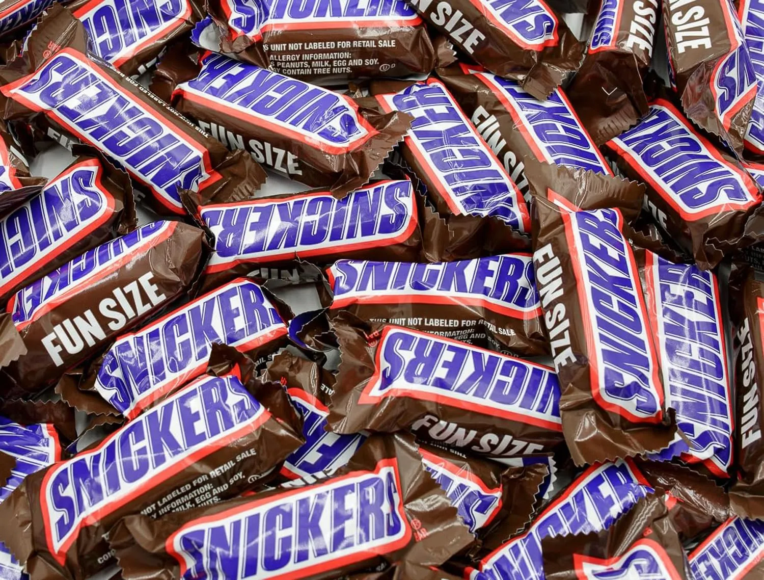 SNICKERS FUN SIZE Chocolate Candy Bars 1 lb – Anti Melt Pack, Individually Wrapped (26 Pieces), Bulk Resealable Bag, Convenient Snack-Size Format, Crunchy Peanuts & Smooth Caramel