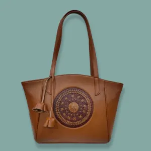 Starco Genuine Leather Women's Tote Bag -7