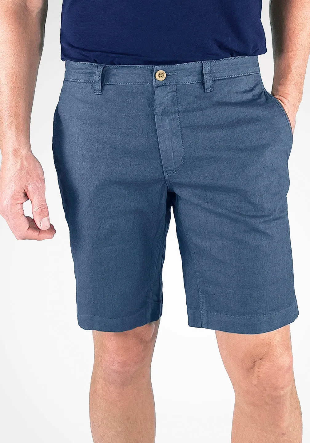 Tailor Vintage Stretch Linen Cotton Walking Short