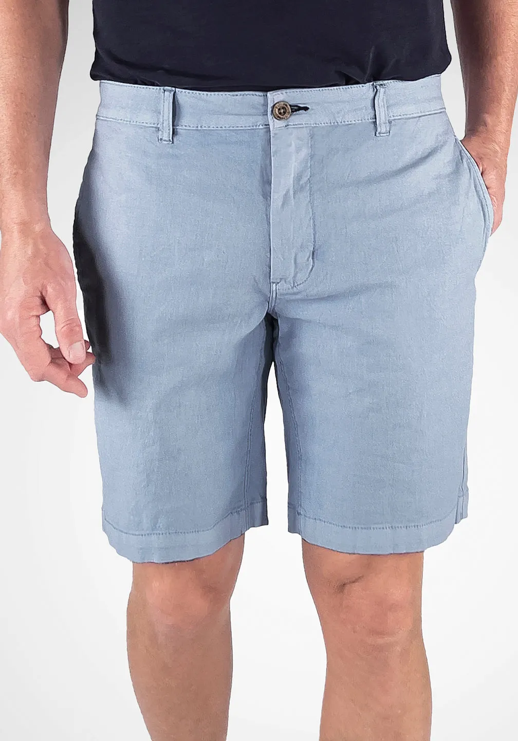 Tailor Vintage Stretch Linen Cotton Walking Short