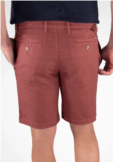Tailor Vintage Stretch Linen Cotton Walking Short