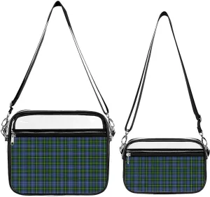 Tartan of Nova Scotia Transparent Cross Bag Two-piece Set