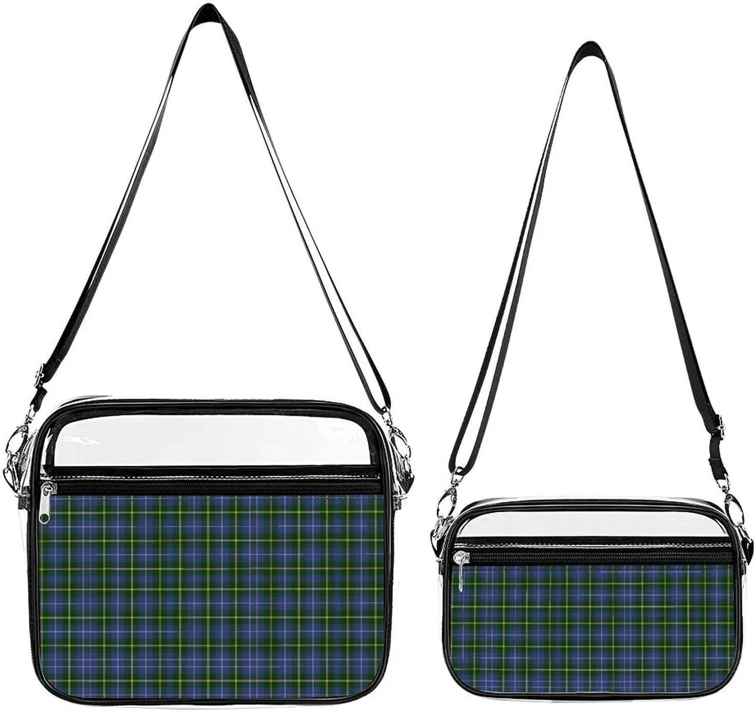 Tartan of Nova Scotia Transparent Cross Bag Two-piece Set