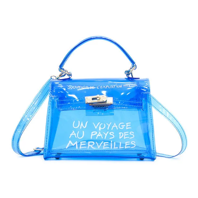 Transparent Beach Jelly Woman Bag