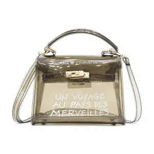 Transparent Beach Jelly Woman Bag