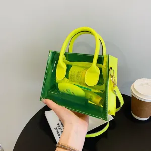 Transparent Clear Crossbody Bag