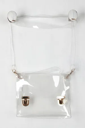Transparent Crossbody Handbag