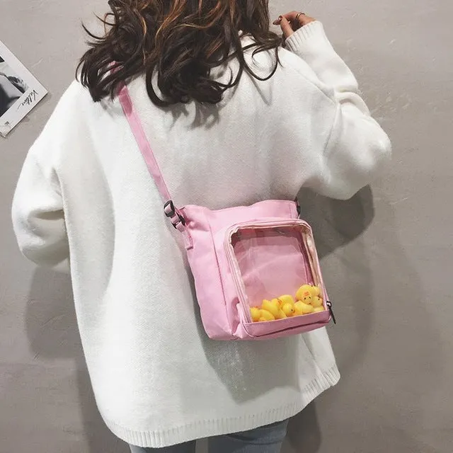 Transparent Lovely Red Bag