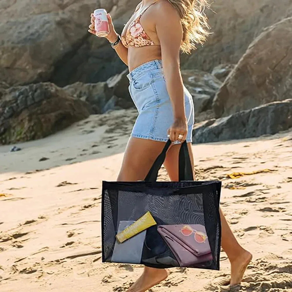 Transparent Organizer Tote Bag
