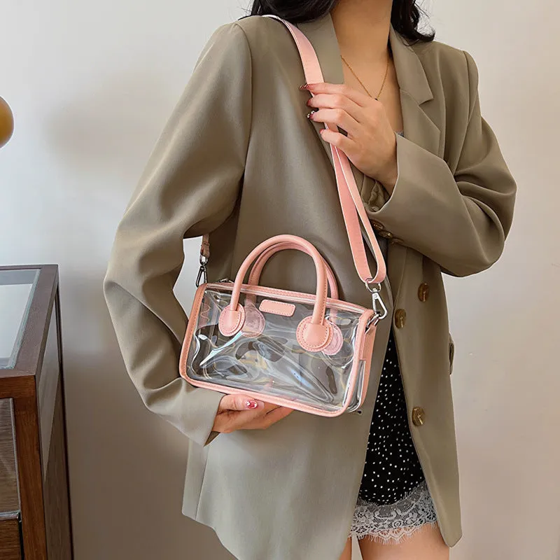 Transparent Shoulder Large Capacity Fashion Underarm Bag