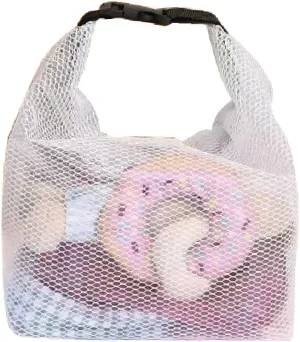 Transparent toiletries and cosmetics bag, large capacity waterproof storage bag, portable with zipper, suitable for men and women swimming travel(2Pack) (white, 10.63 * 4.53 * 9.65 inches)