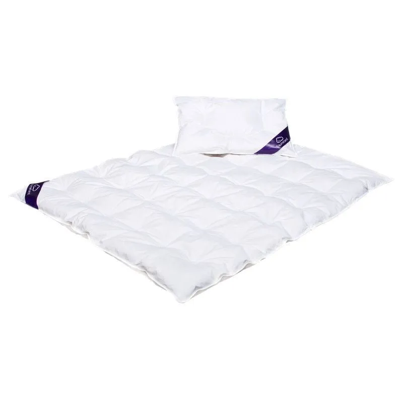 Träumeland  Duvet & pillow set Down dream 100 x 135 cm white