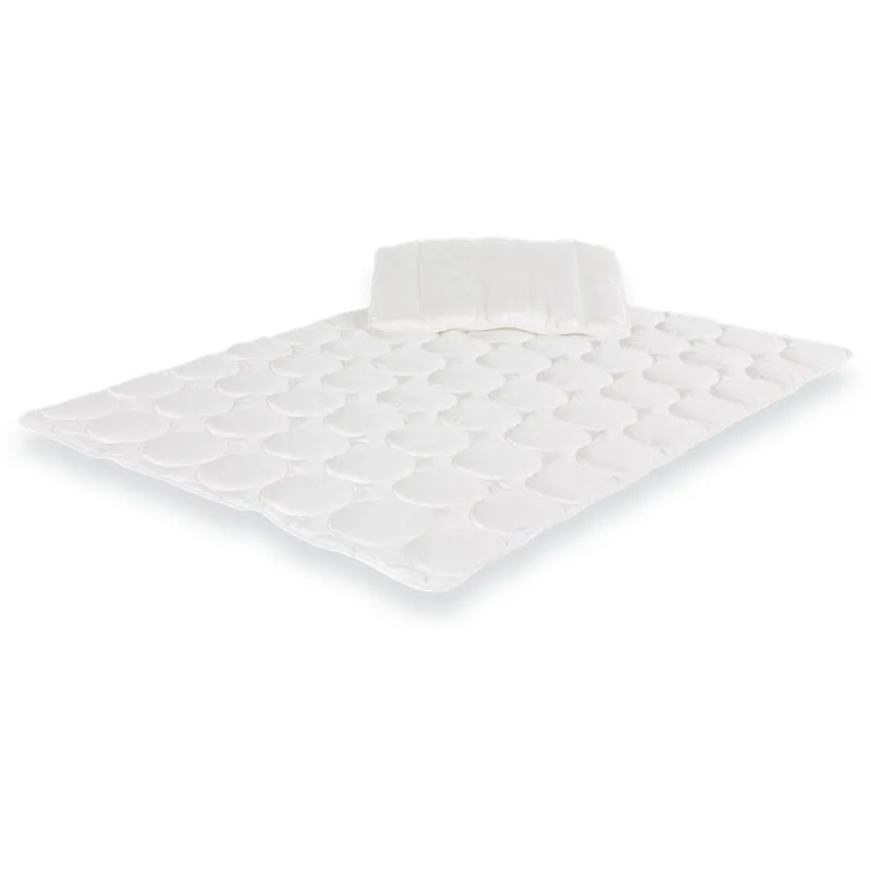 Träumeland  Duvet & pillow set Tencel 100 x 135 cm white