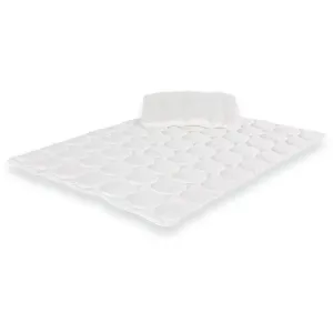 Träumeland  Duvet & pillow set Tencel 100 x 135 cm white