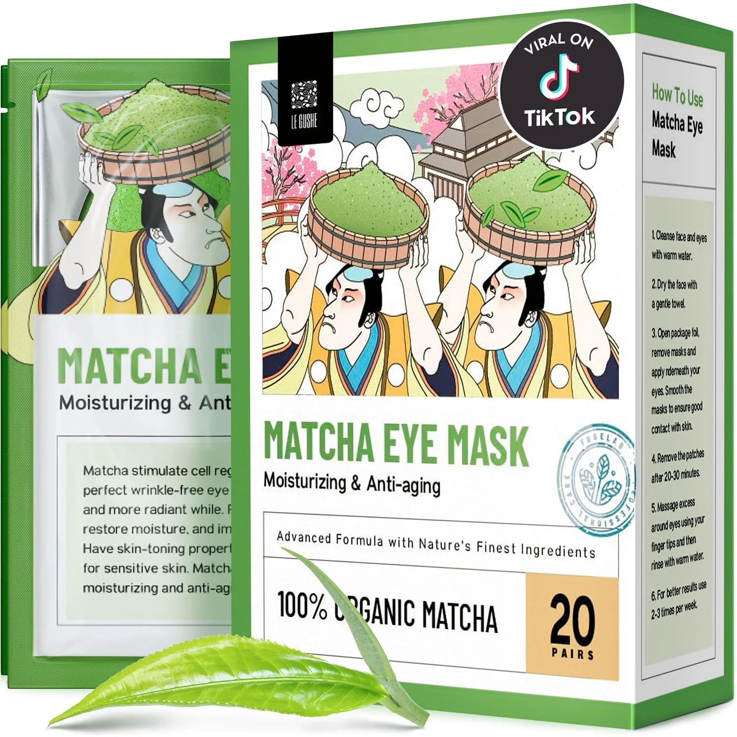 under Eye Patches - Gold under Eye Masks for Dark Circles and Puffiness - with Collagen & Amino Acids - Gifts for Women - Bridesmaid Gifts (20 Pairs)