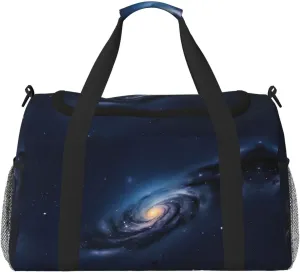 Universe Milky Way Galaxy print Overnight Bags for Women and Men Shoulder Bag Carry On Bag for Traveling Travel Essentials