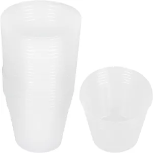UPKOCH 36Pcs Transparent Planting Cups Nutrient Basin for Durable Plant Pots for Flowers Vegetables and Succulents for Container Gardening and Root