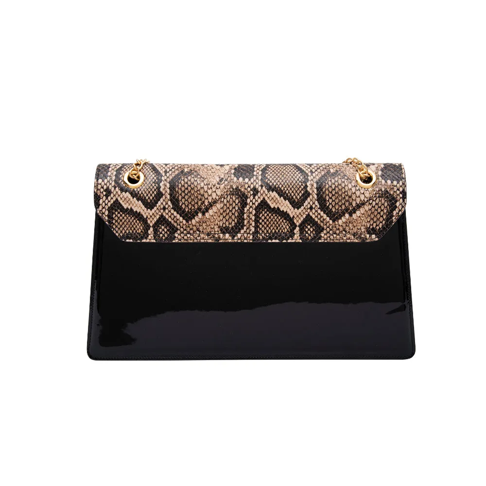 Valentino Orlandi Ladies Bag Black/ Brown  Color
