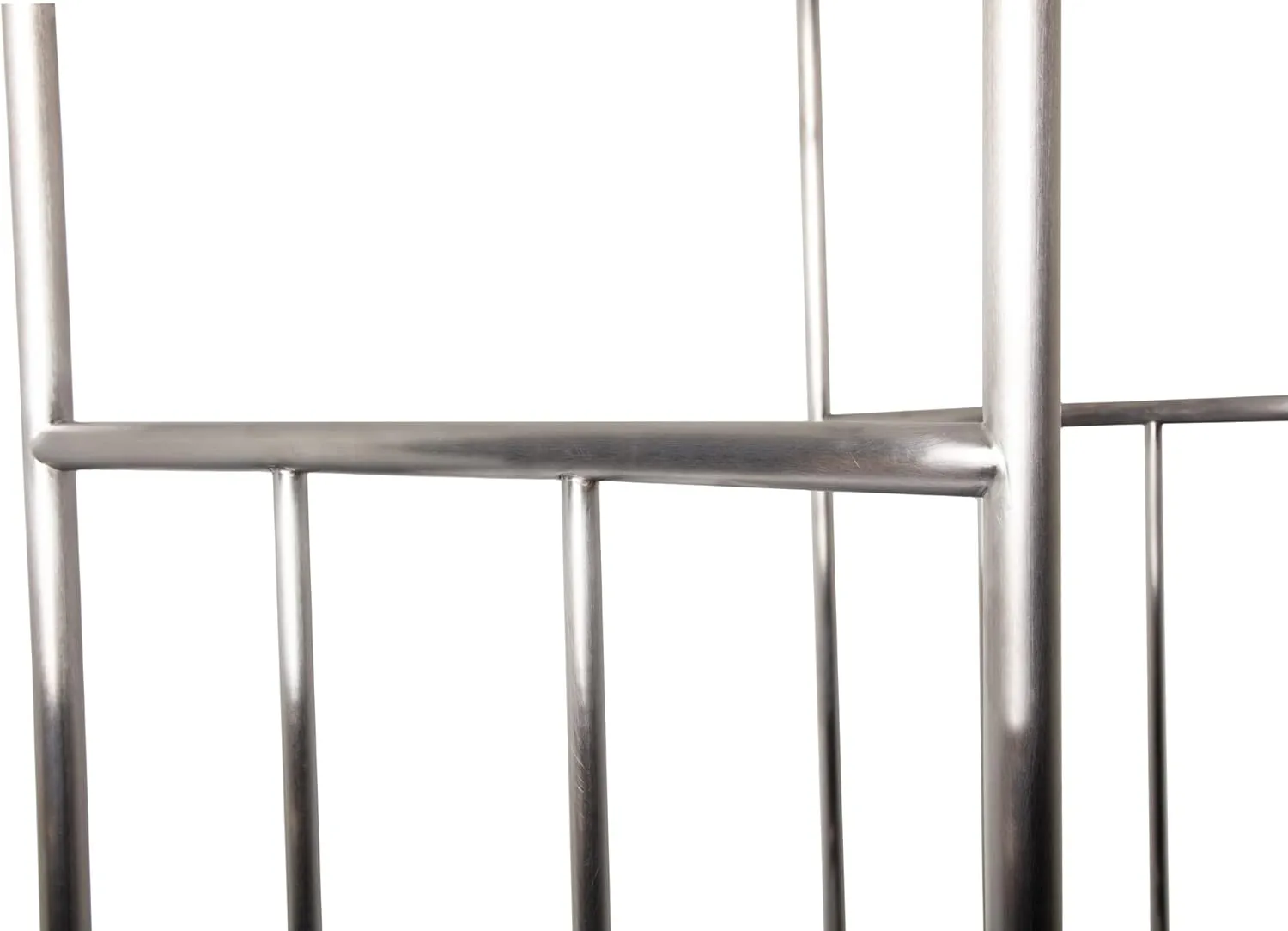 Value Valet Hotel Luggage Cart – for Commercial Use, Condos, Resorts – Stainless Steel Bellman Trolley Cart w/ 6” Air Filled Tires & Black Carpet, 800 lb Load Capacity
