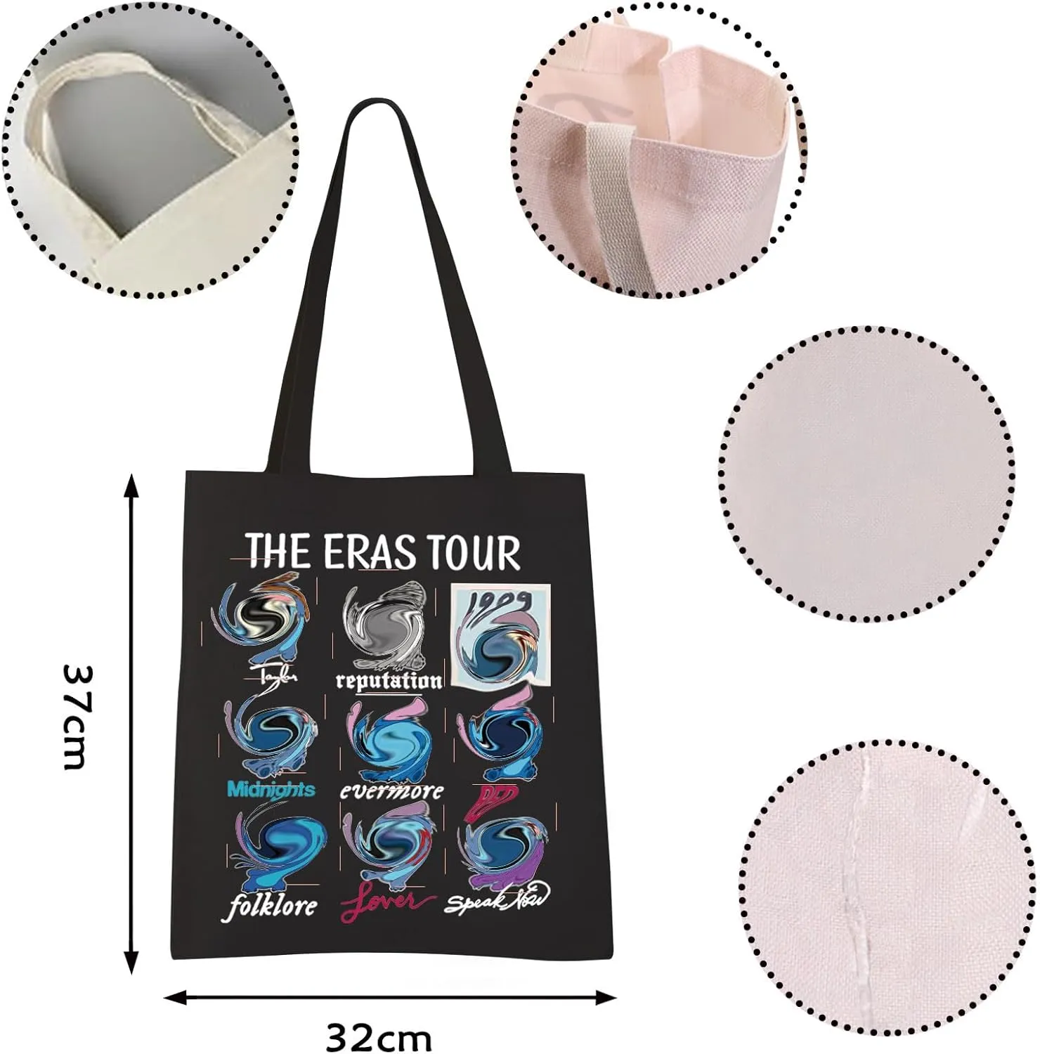 VAMSII The E T Tote Bag for Cartoon Lovers Singer