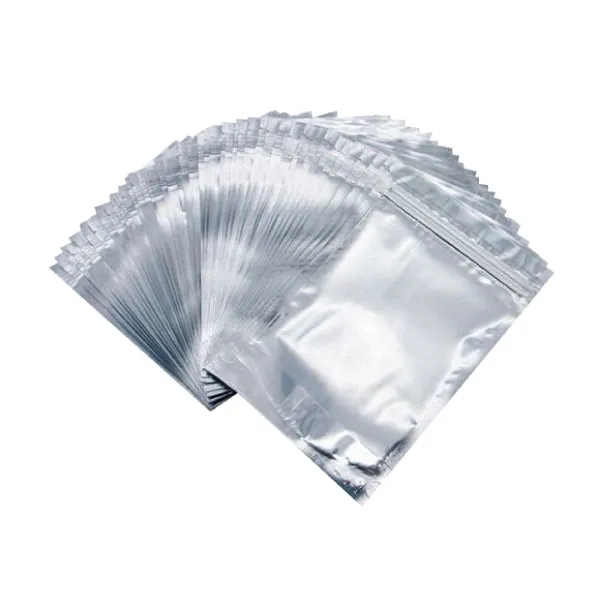 Wholesale 10,000pcs 120 x 200mm   40mm Stand-Up Aluminium Foil Mylar Zip Lock Bags - Ideal for Food Storage, Packaging & More