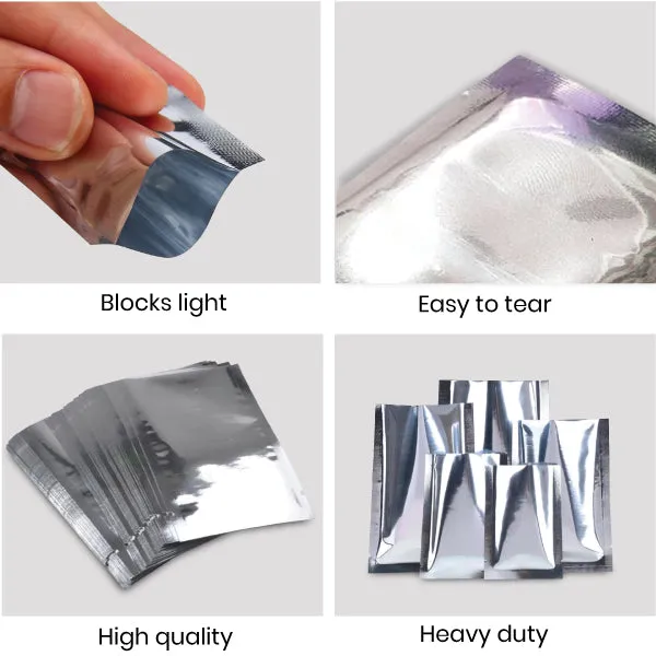 Wholesale 10,000pcs 200mm x 300mm Aluminium Foil Mylar Bags Food Pouch Storage Vacuum Heat Sealer Packages