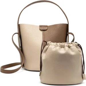 Women's Bucket Bags and Purses Small Drawstring Handbags Hobo Purse Top-handle Crossbody Bag For Women