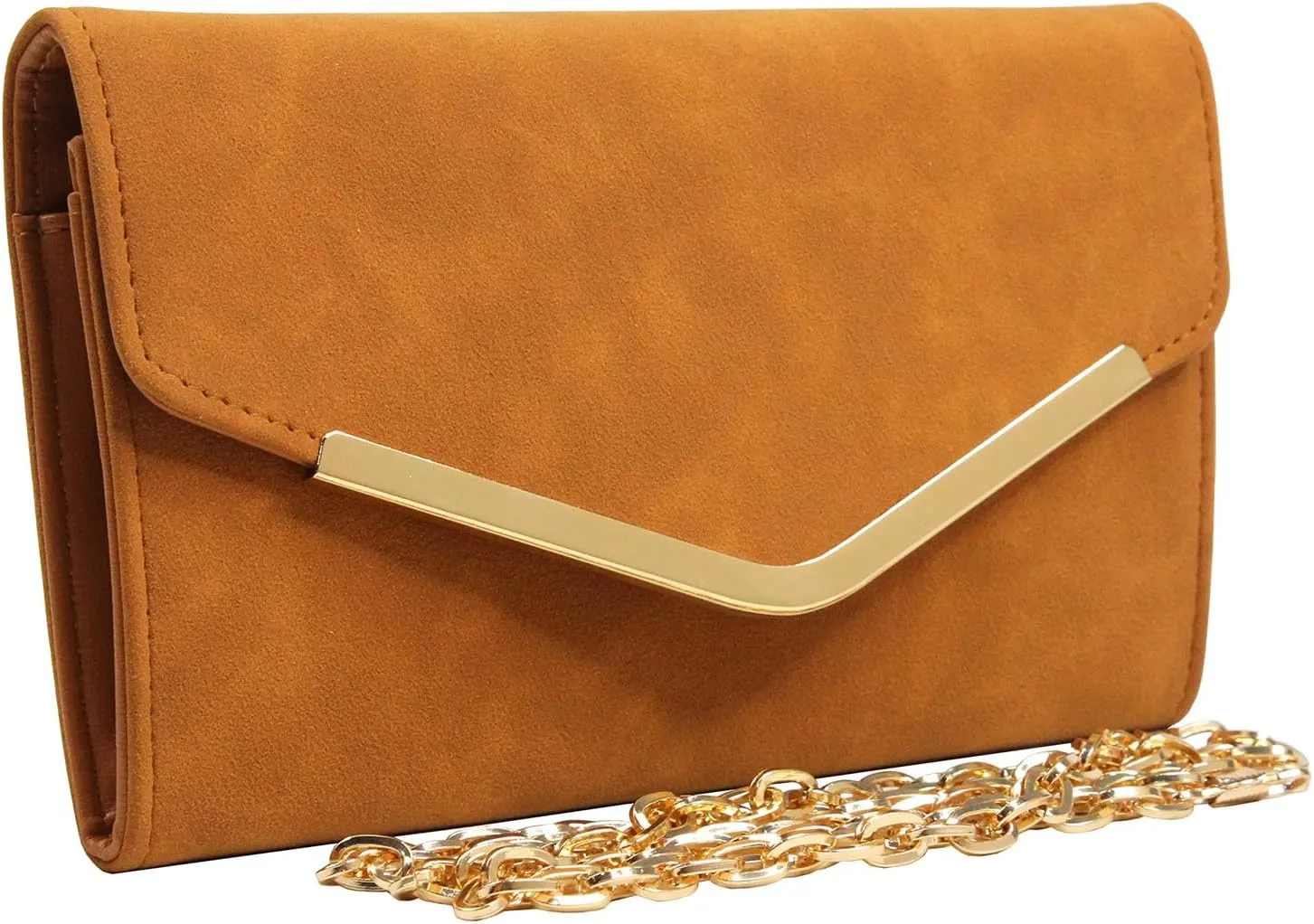 Women's Evening Bag Envelope Clutch Purse Detachable Chain Crossbody Bag for Wedding Party Shoulder Bag Handbag