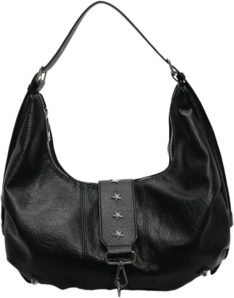 Womens Fashion Shoulder Crossbody Bag Soft Vegan pu leather Tote Purse Large Dumpling crossbody purse Y2k Satchel