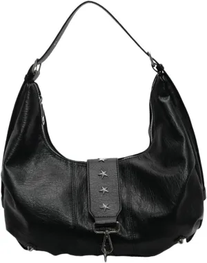 Womens Fashion Shoulder Crossbody Bag Soft Vegan pu leather Tote Purse Large Dumpling crossbody purse Y2k Satchel