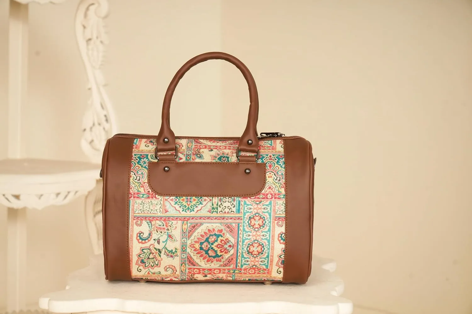 Women's Unique Vintage Tote Bags Embroidered Shoulder Handbags Flower bags for lady Flower Shoulder Tote Bag(Pack of 1)