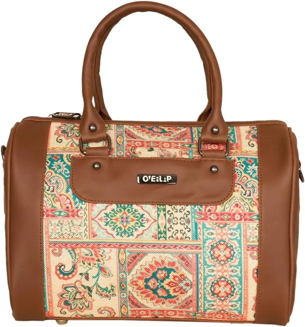 Women's Unique Vintage Tote Bags Embroidered Shoulder Handbags Flower bags for lady Flower Shoulder Tote Bag(Pack of 1)