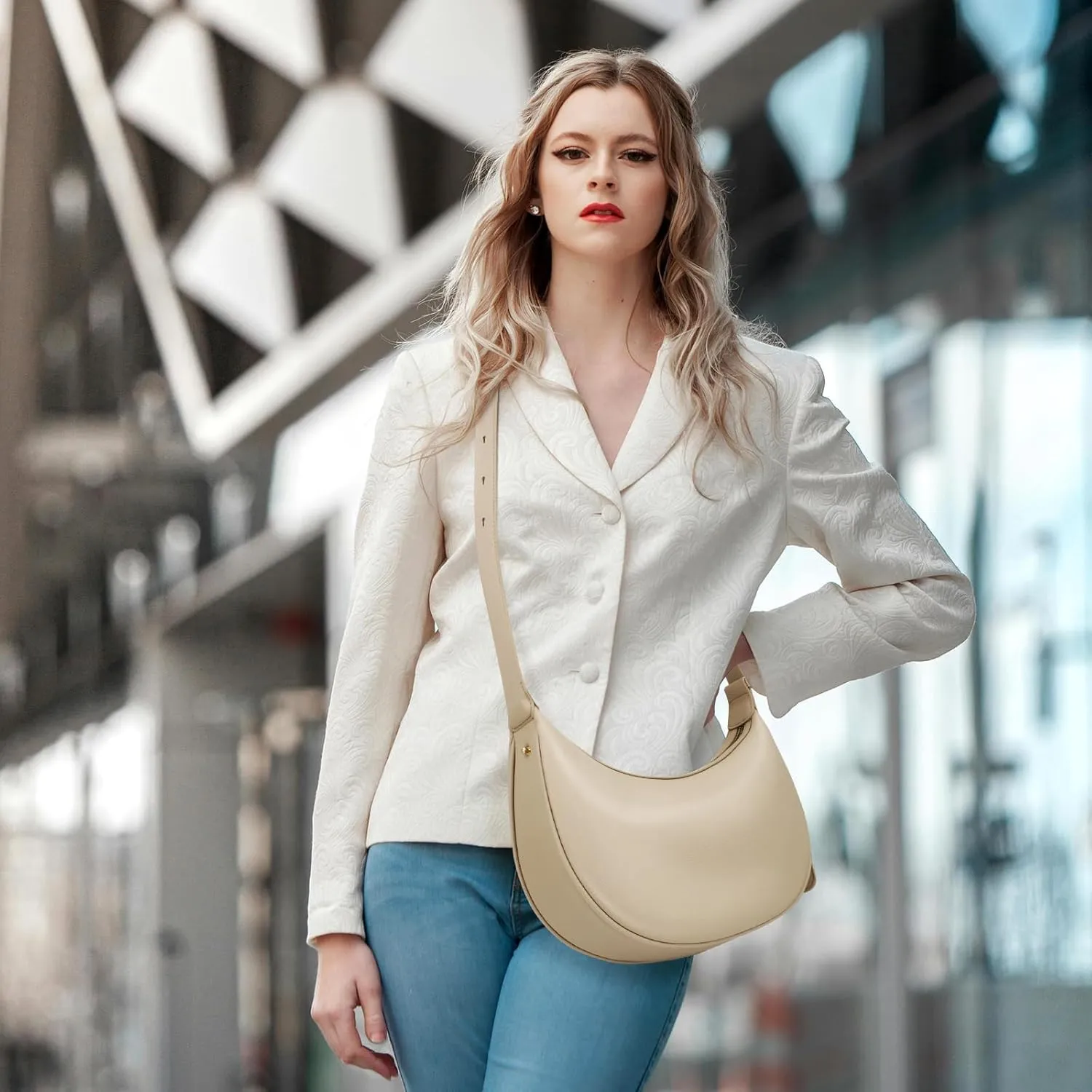 YDSIII Shoulder Bag For Women, Trendy Vegan Leather Shoulder Bag For Womens With Top Handle Bag, Going Out Bag