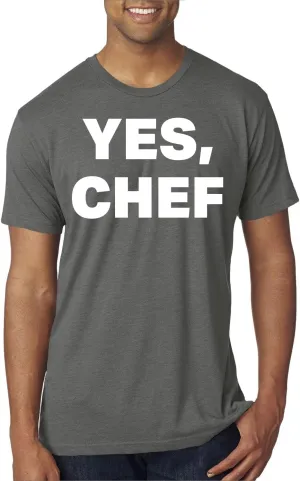 YES Chef Iconic Pop TV Quote Pop Culture Mens Premium Tri Blend T-Shirt