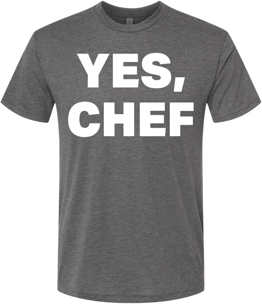 YES Chef Iconic Pop TV Quote Pop Culture Mens Premium Tri Blend T-Shirt